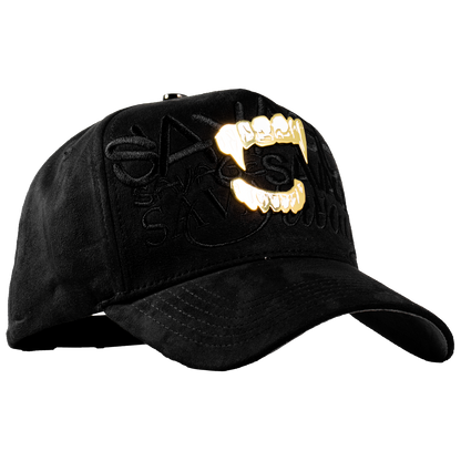 Metal Gold Savage Fangs Black & Grey
