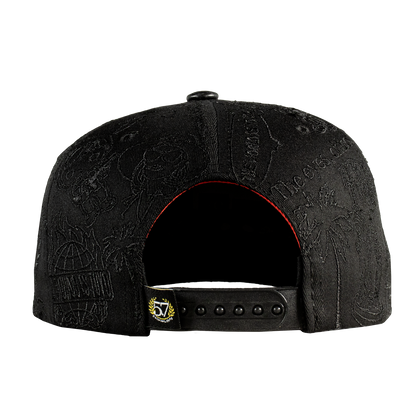 Gorra Montana bordado full Black, Edición Especial