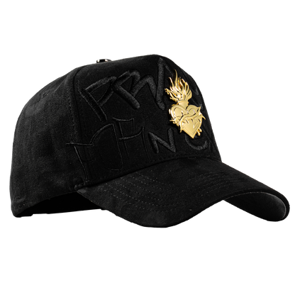 Metal Gold Pray For Mexico Black & Grey