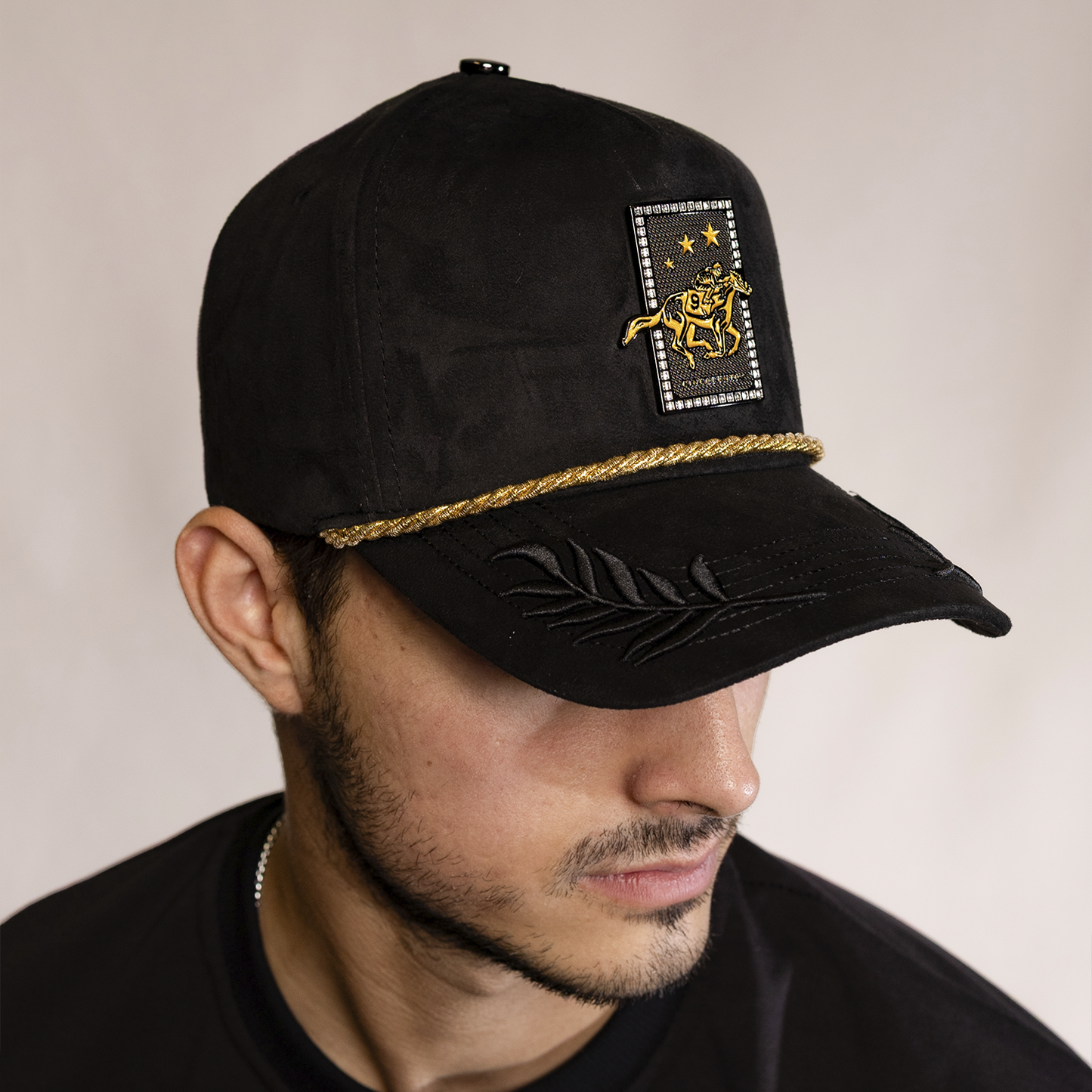 Gorra Carta Caballo Black