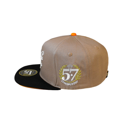Gorra La Vida Recia brown cincopunto7