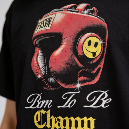 Playera Born To Be ChamP S