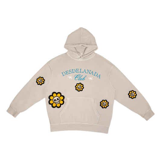 Hoodie Flower Skull