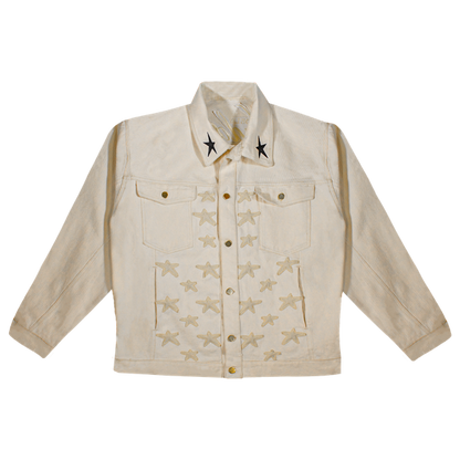 Chamarra Skull Star mezclilla