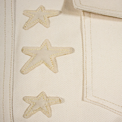 Chamarra Skull Star mezclilla