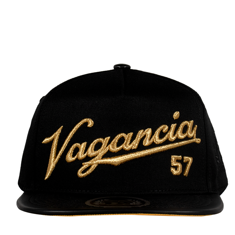 Vagancia Beisbol, Letra Dorada, Visera Black/Yellow