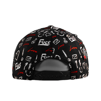 Fake Love Broken Heart Full Print