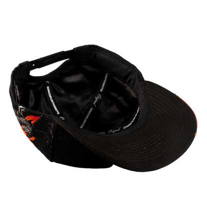 Gorra Skull Rooster Flames