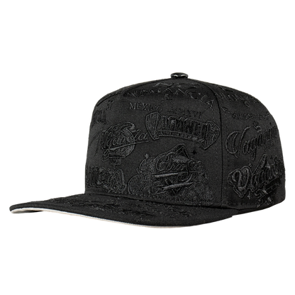 Gorra Vagancia Full Embroidery total Black