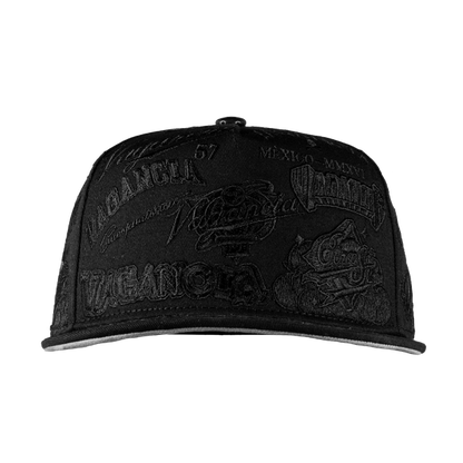 Gorra Vagancia Full Embroidery total Black