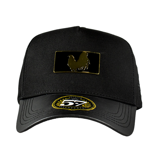 Gallo Beisbol Placa Black Curva