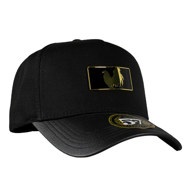 Gallo Beisbol Placa Black Curva