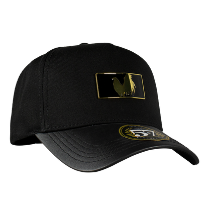 Gallo Beisbol Placa Black Curva