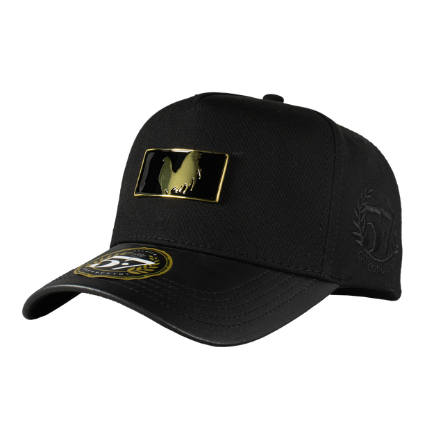 Gallo Beisbol Placa Black Curva