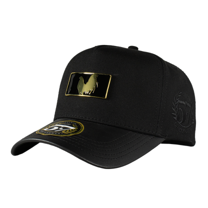 Gallo Beisbol Placa Black Curva