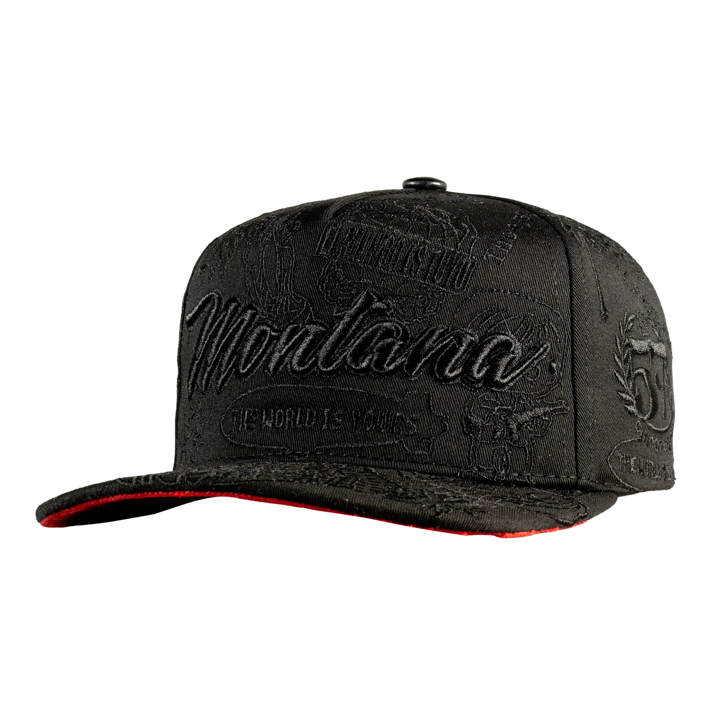 Gorra Montana bordado full Black, Edición Especial