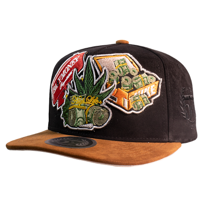 Patch Easy Money Black & Brown