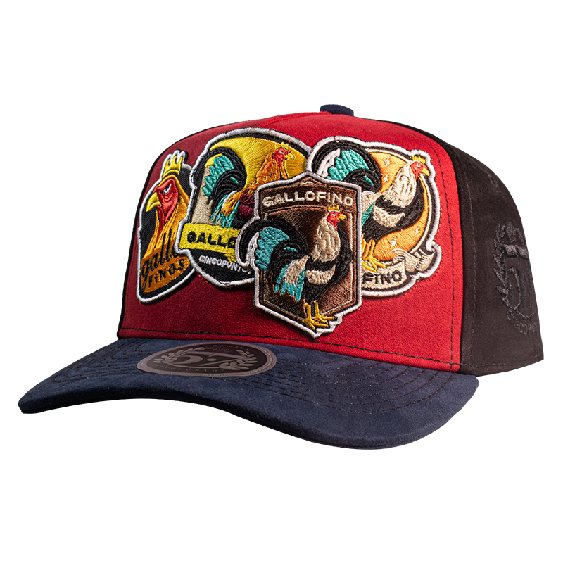 Patch Gallos Finos Red & Black