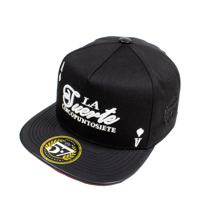 Gorra La Suerte Premium black cincopunto7