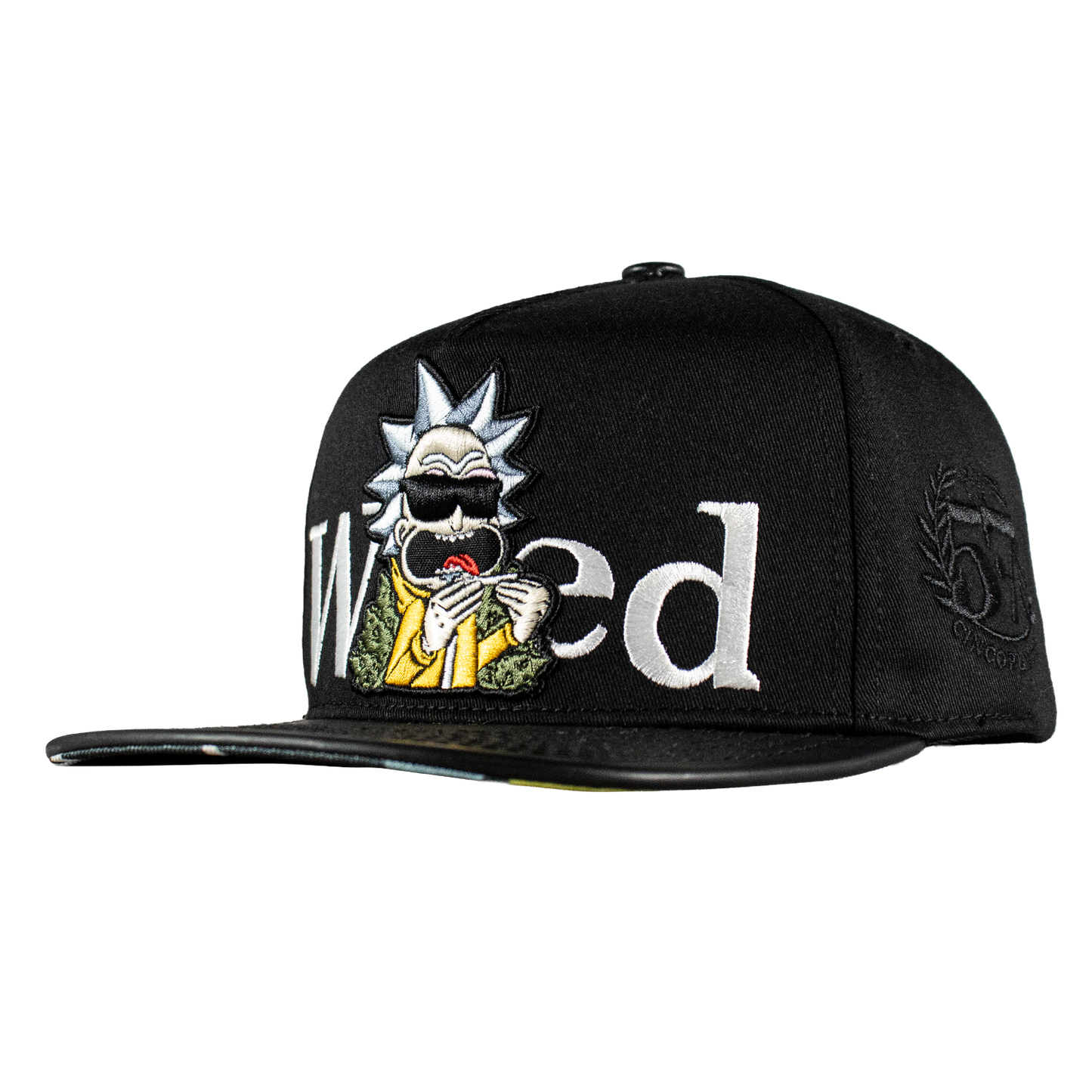 Gorra Weed black cincopunto7