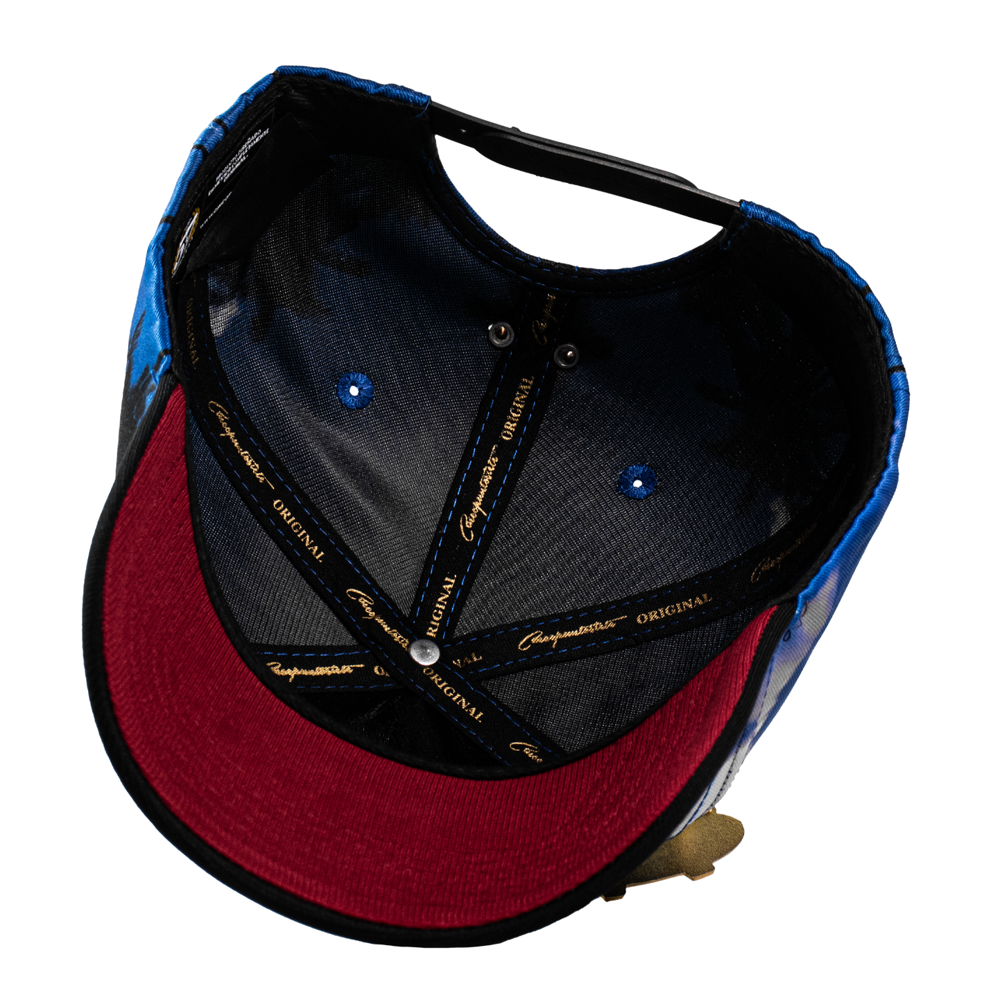 Placa Montana Palmeras Blue & Red
