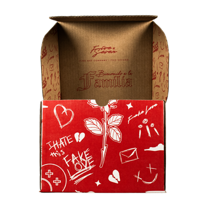 Full Set  Fake Love  (Caja,cubre polvo y llavero)