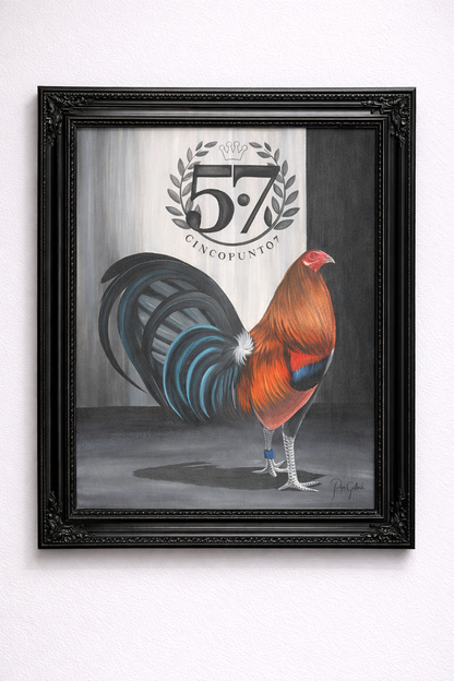 Cuadro Gallo Fino Cincopunto7 (Edición especial)