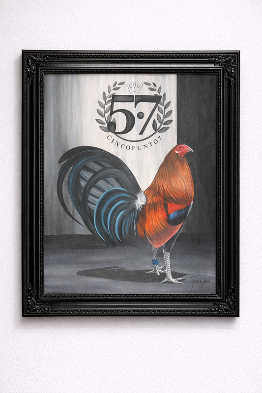 Cuadro Gallo Fino Cincopunto7 (Edición especial)