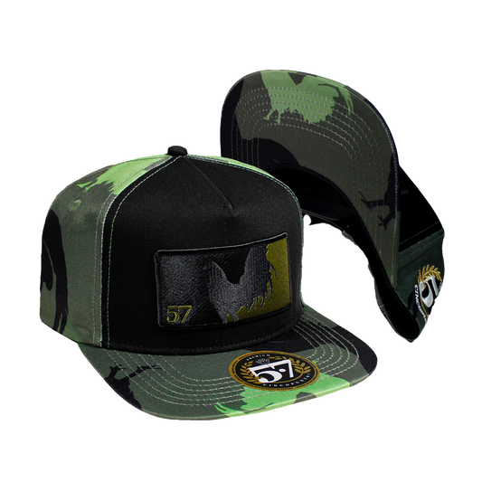 Gallo Beisbol Rooster Black And Green