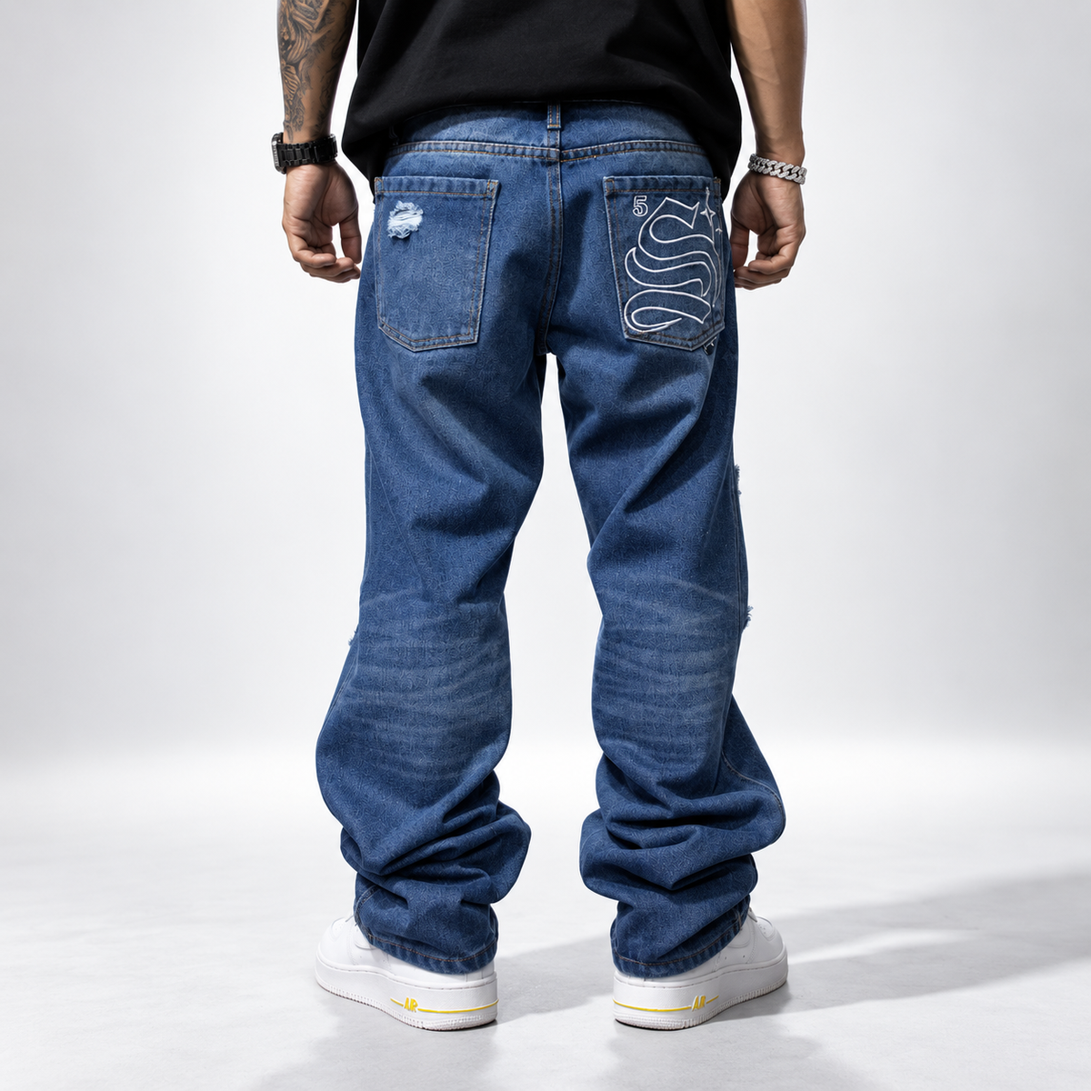 Jeans FVSVN Dark Blue Straight