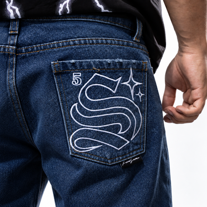 Jeans FVSVN Dark Blue Straight