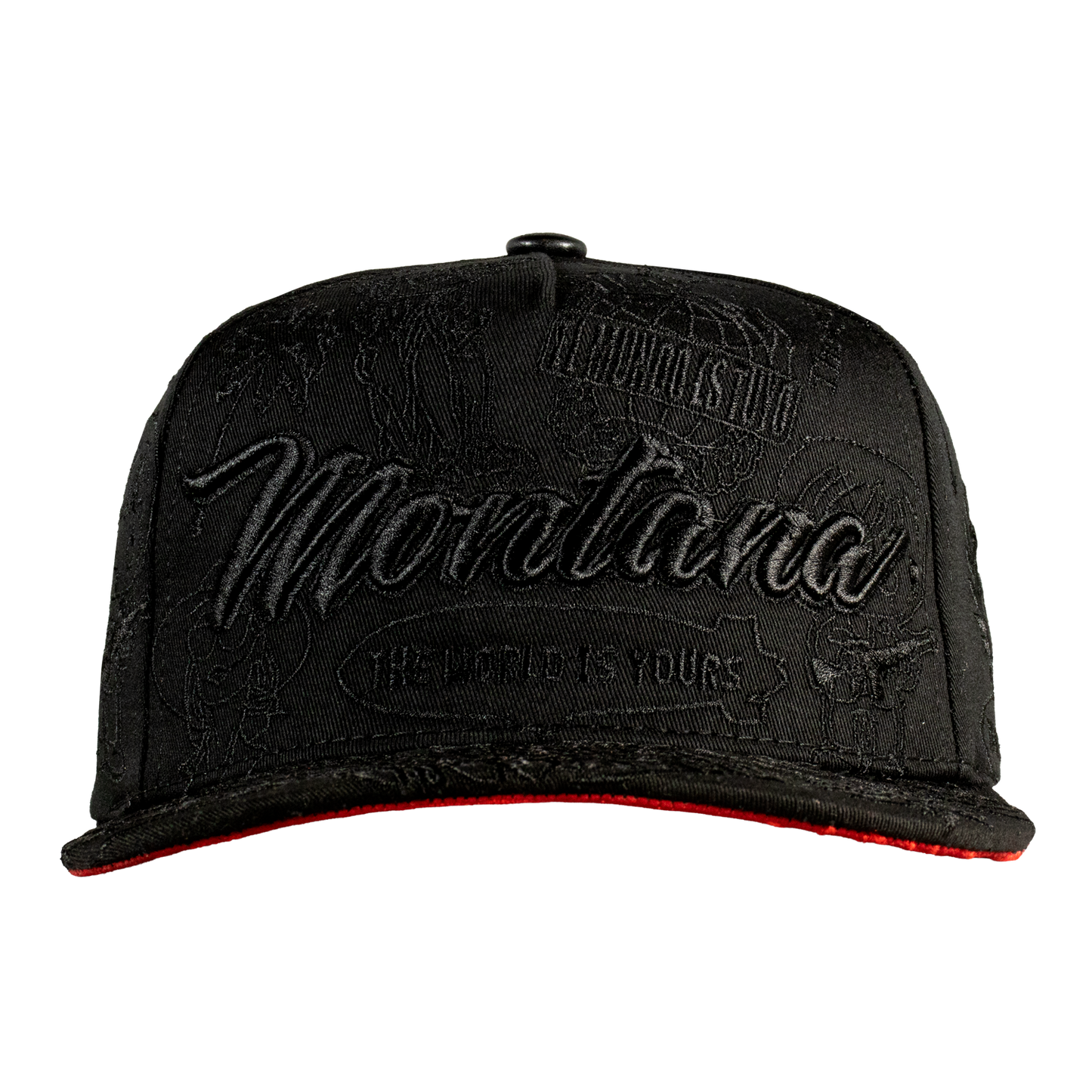Gorra Montana bordado full Black, Edición Especial