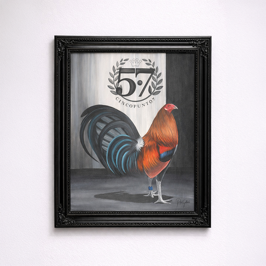 Cuadro Gallo Fino Cincopunto7 (Edición especial)