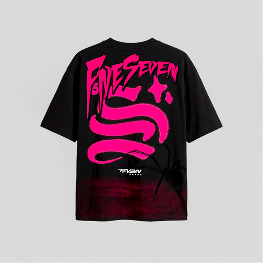 T-shirt  Spider Pink