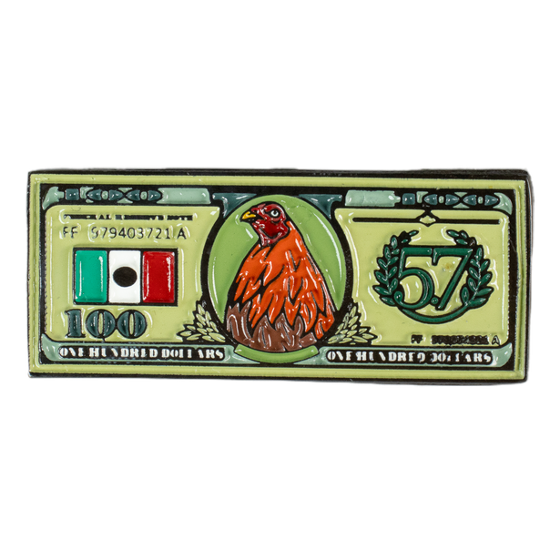 Pin Dólar Gallo