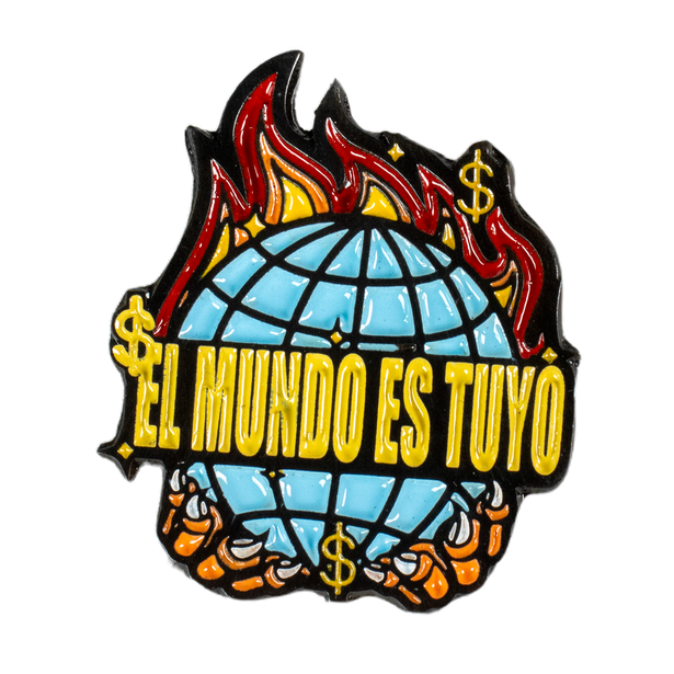 Pin El Mundo Es Tuyo