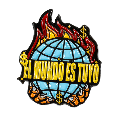 Pin El Mundo Es Tuyo