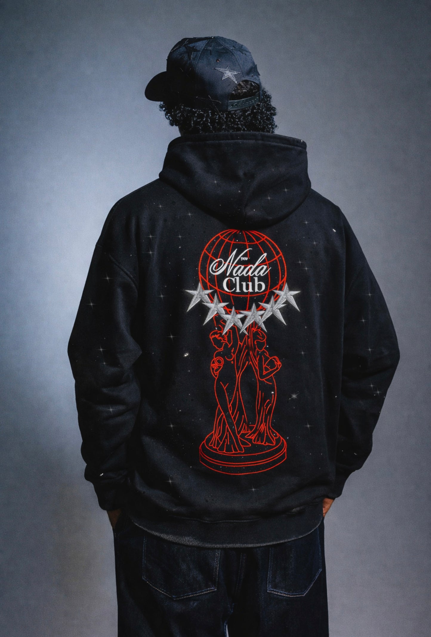 Hoodie Desde la Nada FULL Diamonds Club