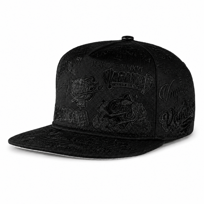 Gorra Vagancia Full Embroidery total Black