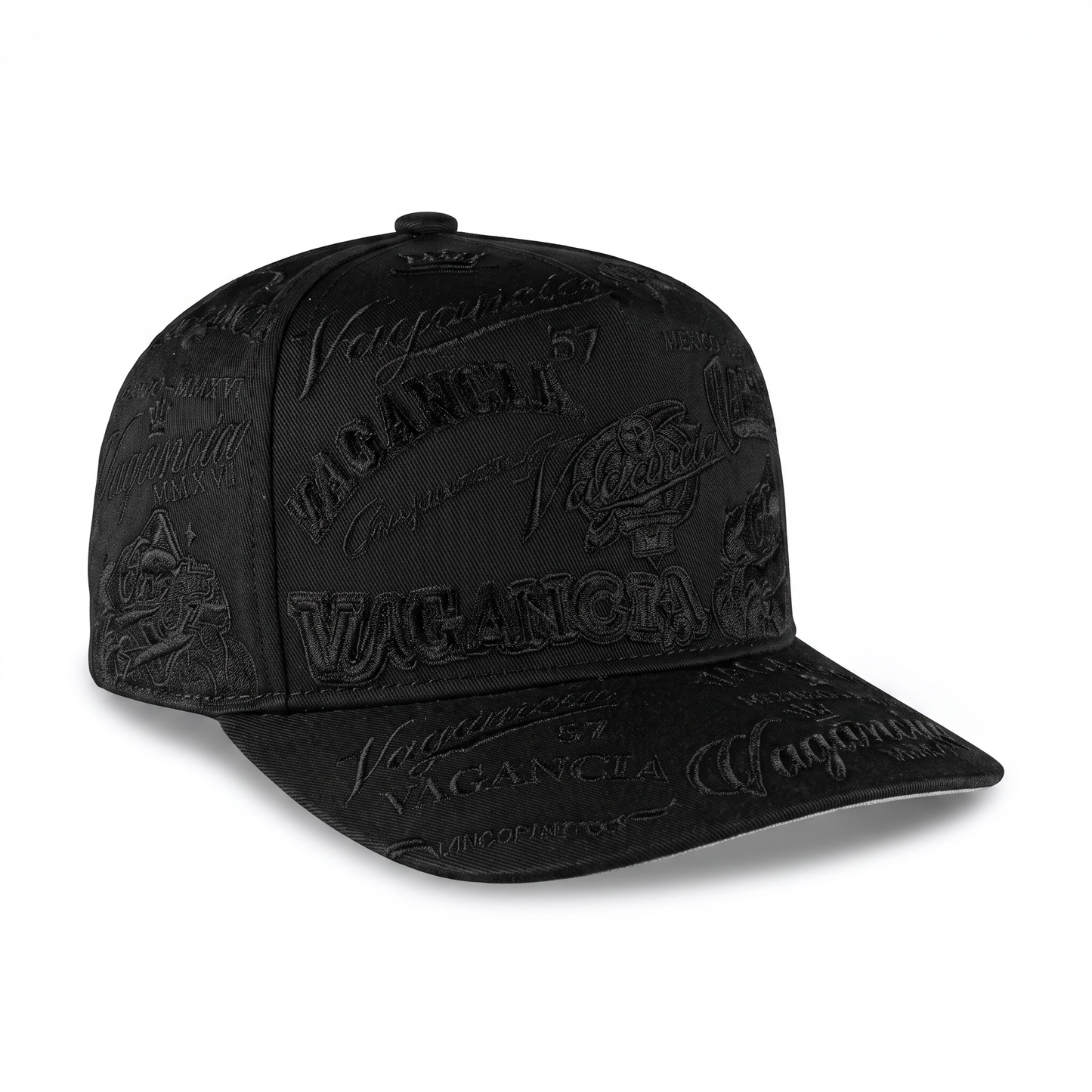 Gorra Vagancia Full Embroidery total Black