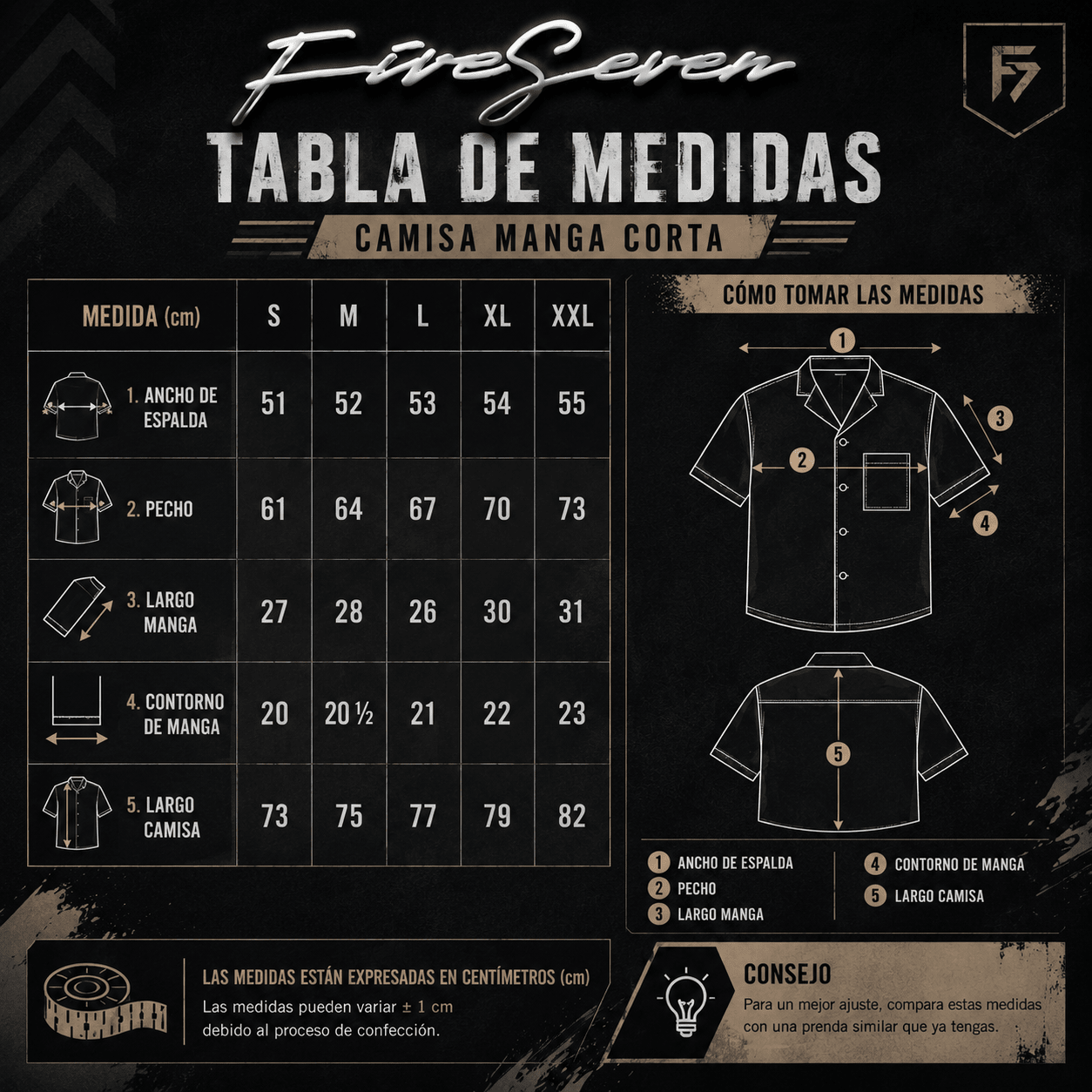 Camisa Monogram VA - Cincopunto7