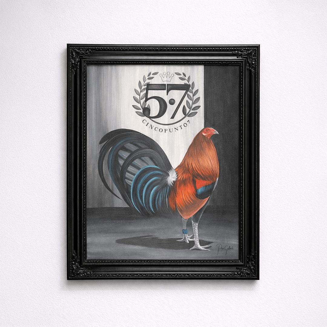 Cuadro Gallo Fino Cincopunto7 (Edición especial) - Cincopunto7