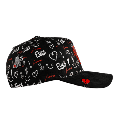 Fake Love Broken Heart Full Print - Cincopunto7
