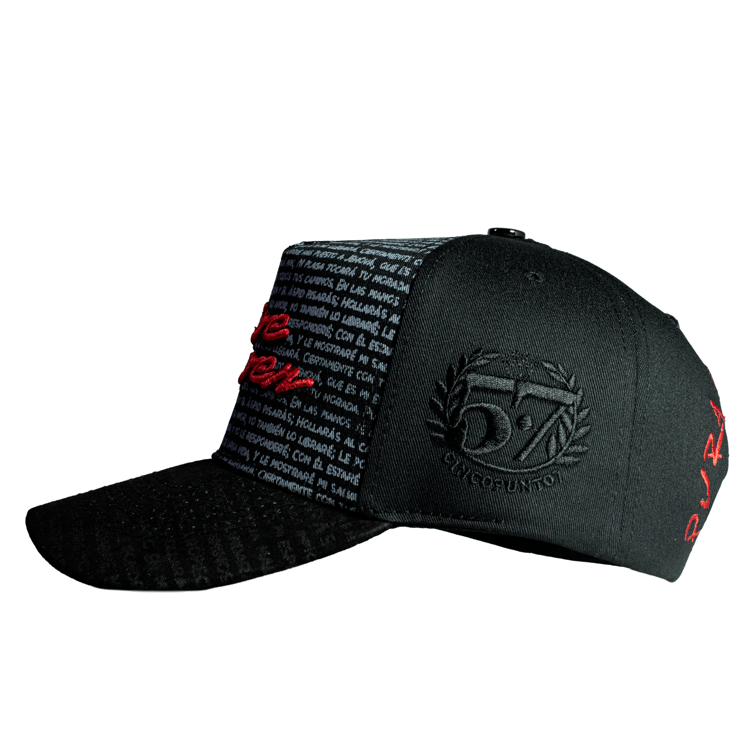 Five Seven Letters Black & Red - Cincopunto7
