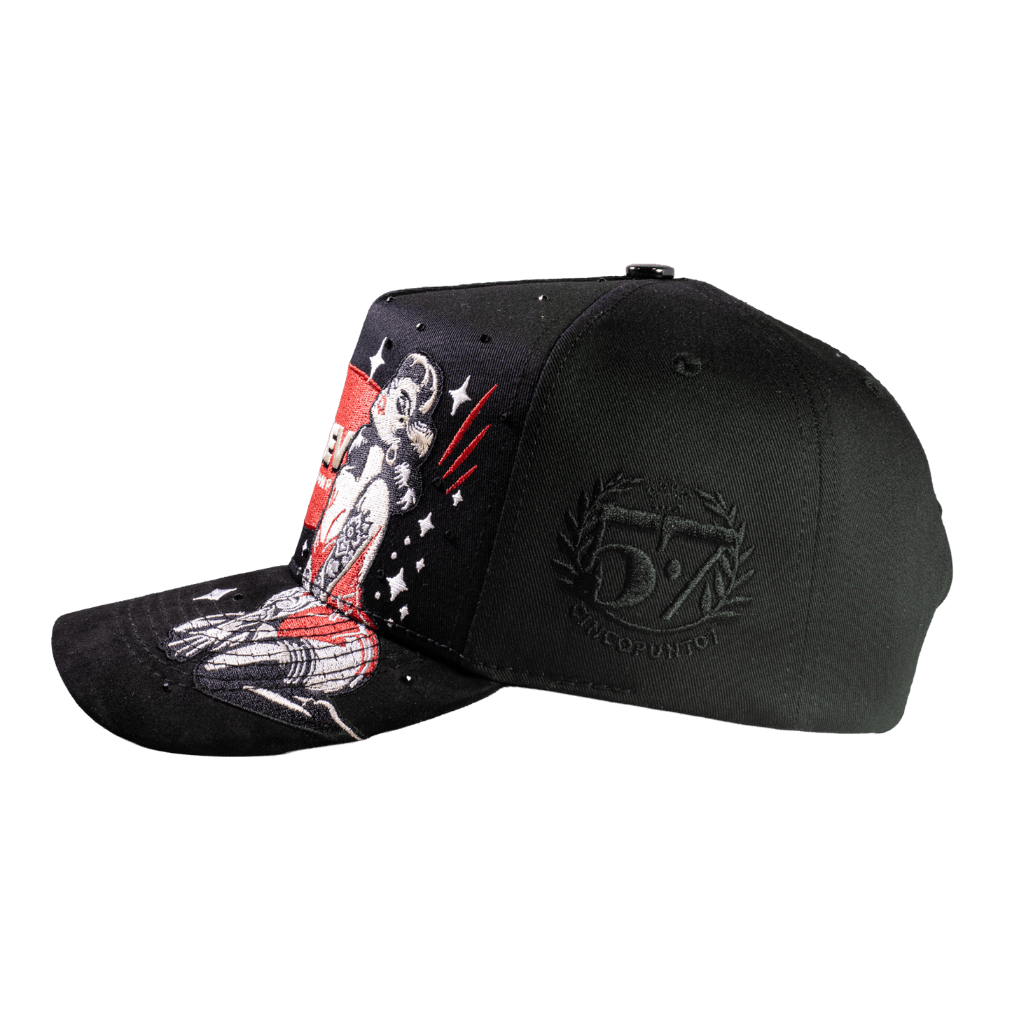 Five Seven Woman Vintage Black & Red - Cincopunto7