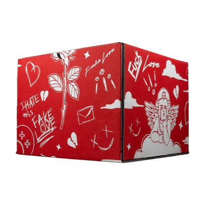 Full Set Fake Love (Caja,cubre polvo y llavero) - Cincopunto7