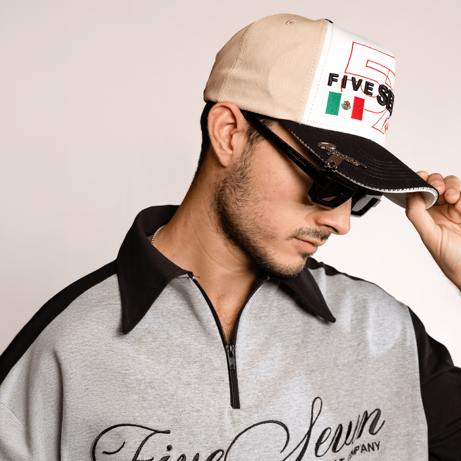 Fvsvn Racing Beige/White & Black - Cincopunto7