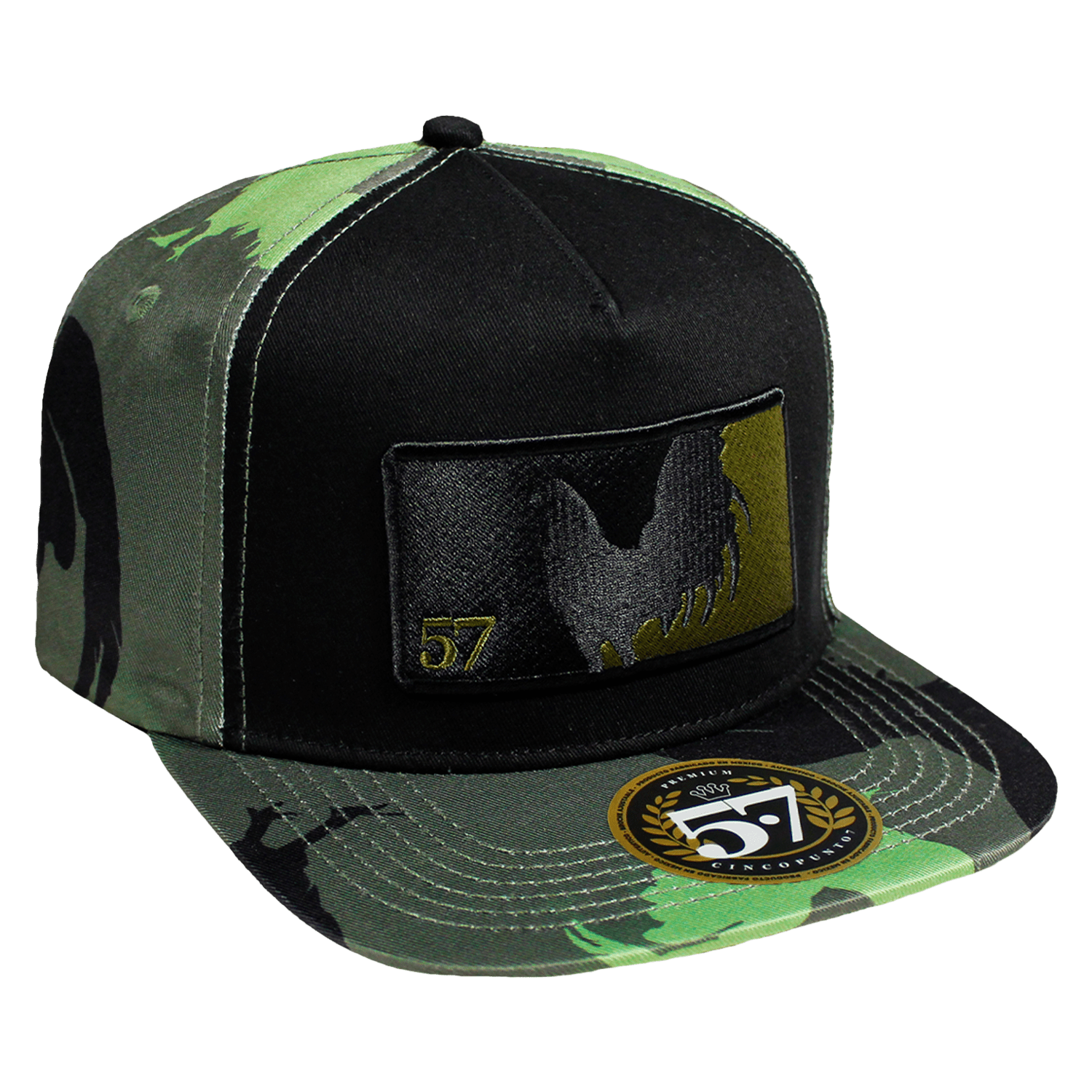 Gallo Beisbol Rooster Black And Green - Cincopunto7