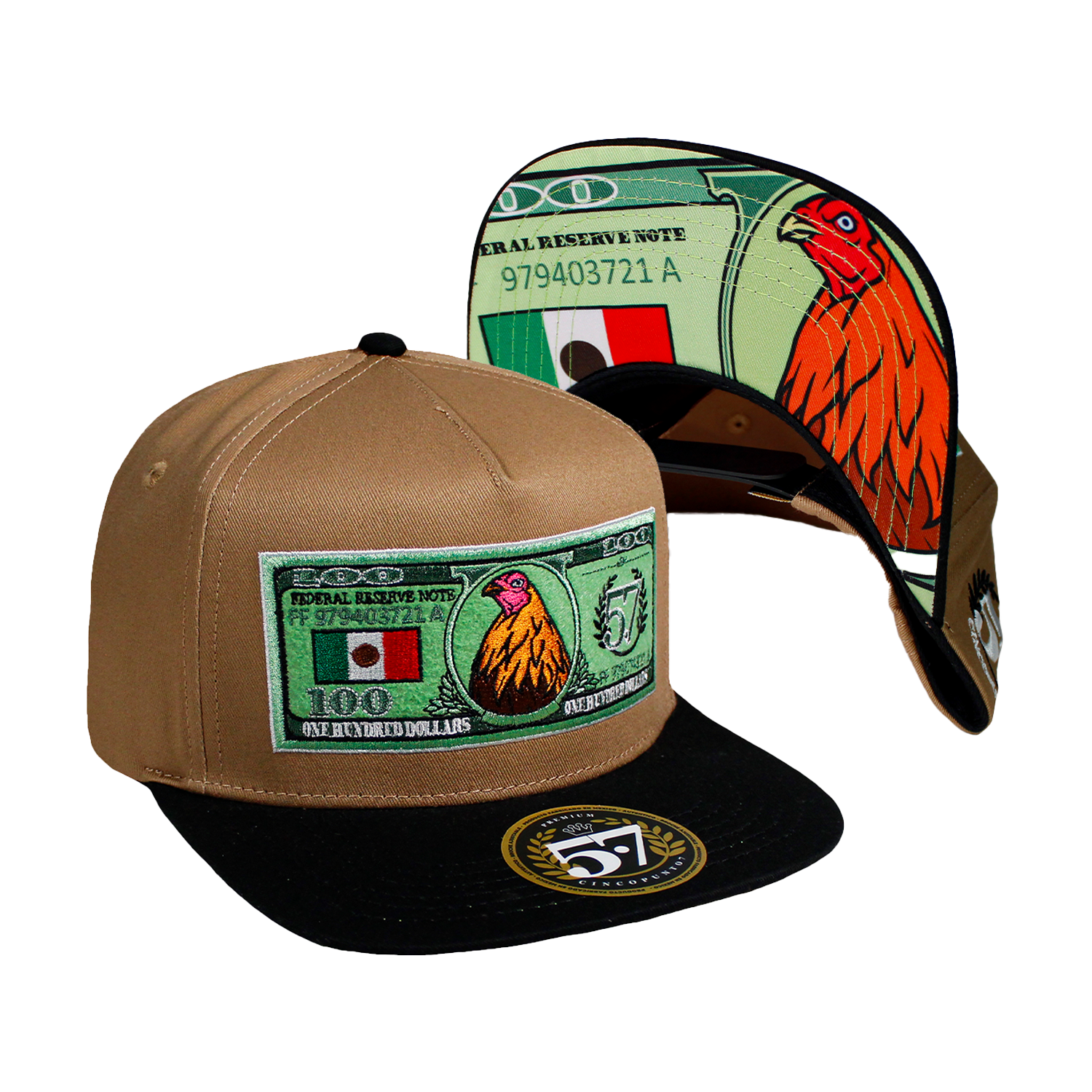 Gallo Dólar Caki - Cincopunto7