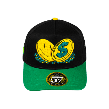 Good Lucky Black & Green Curva - Cincopunto7